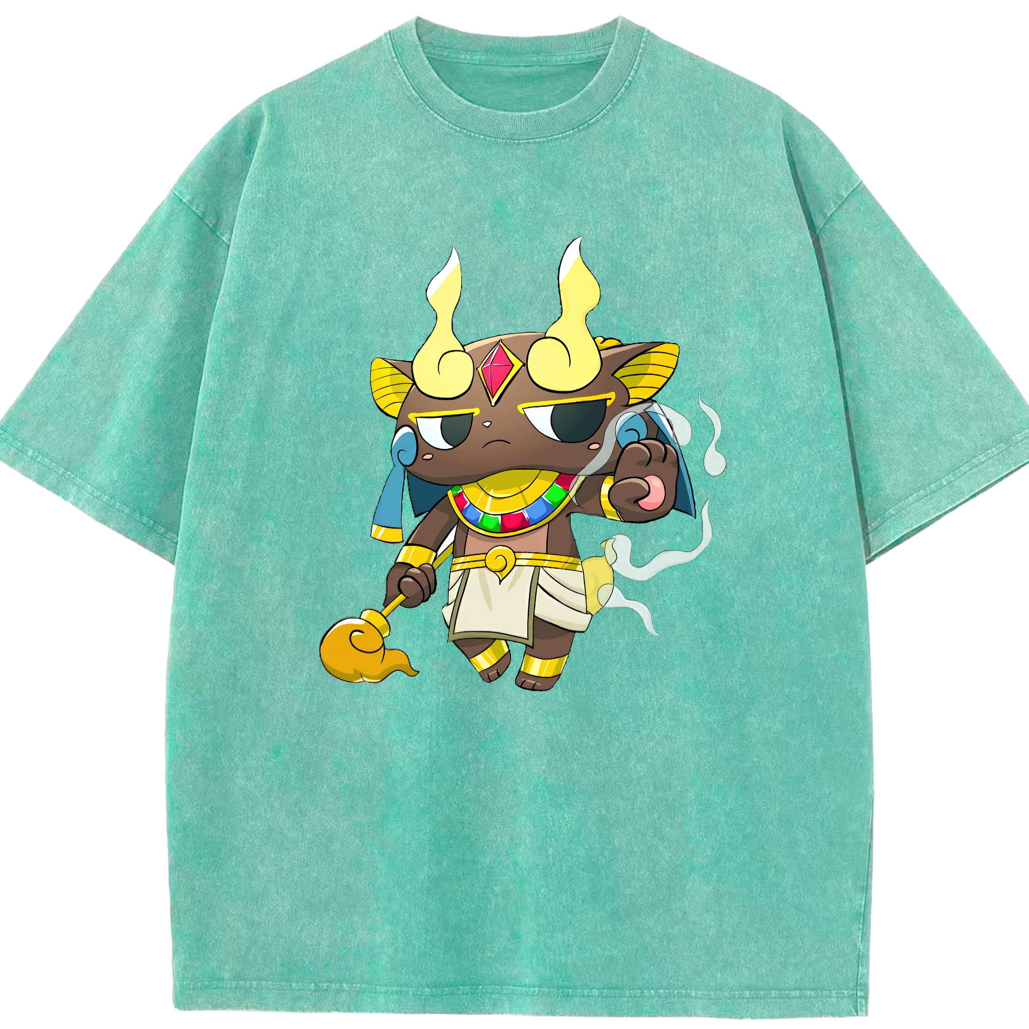 （画像用） 妖怪ウォッチ Yo-kai Watch 綿100% ヴィンテージ風 半袖Tシャツ（フロントプリント）